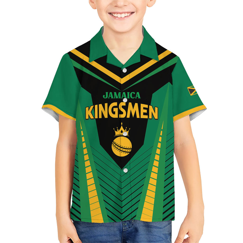 Custom Jamaica 2026 Cricket Kingsmen Kid Hawaiian Shirt We Are Tallawah