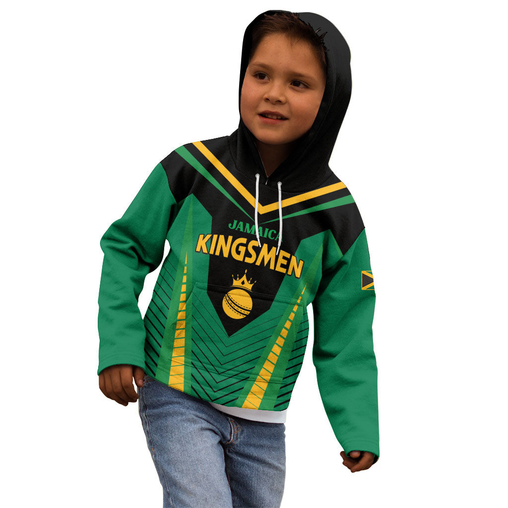 Custom Jamaica 2026 Cricket Kingsmen Kid Hoodie We Are Tallawah