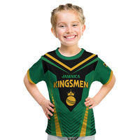 Custom Jamaica 2026 Cricket Kingsmen Kid T Shirt We Are Tallawah