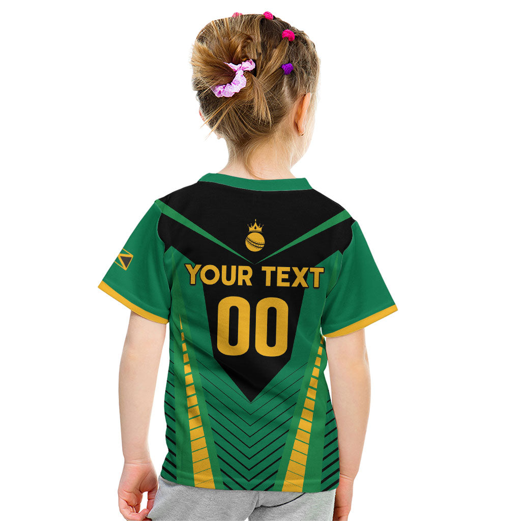 Custom Jamaica 2026 Cricket Kingsmen Kid T Shirt We Are Tallawah
