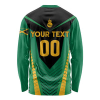 Custom Jamaica 2026 Cricket Kingsmen Long Sleeve Shirt We Are Tallawah
