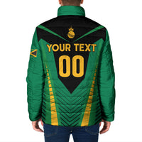 Custom Jamaica 2026 Cricket Kingsmen Padded Jacket We Are Tallawah