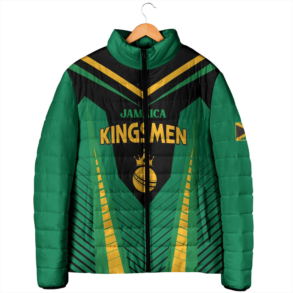 Custom Jamaica 2026 Cricket Kingsmen Padded Jacket We Are Tallawah