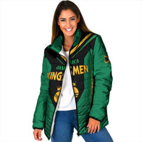 Custom Jamaica 2026 Cricket Kingsmen Padded Jacket We Are Tallawah