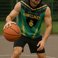 Custom Jamaica 2026 Cricket Kingsmen Sleeveless Hoodie We Are Tallawah