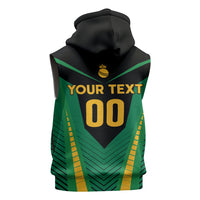 Custom Jamaica 2026 Cricket Kingsmen Sleeveless Zip Hoodie We Are Tallawah