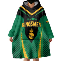 Custom Jamaica 2026 Cricket Kingsmen Wearable Blanket Hoodie We Are Tallawah