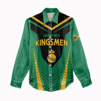 Custom Jamaica 2026 Cricket Kingsmen Women Casual Shirt We Are Tallawah