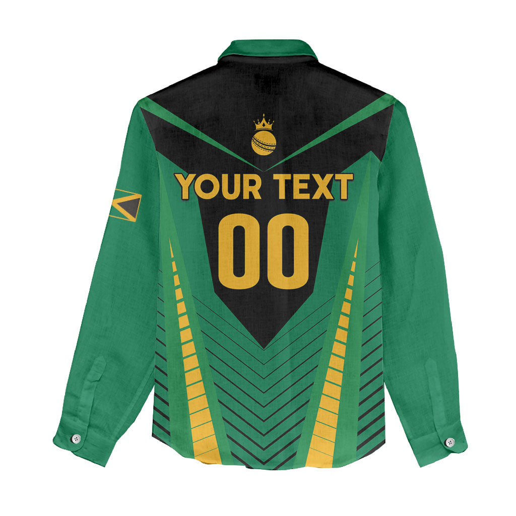 Custom Jamaica 2026 Cricket Kingsmen Women Casual Shirt We Are Tallawah