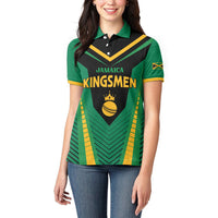 Custom Jamaica 2026 Cricket Kingsmen Women Polo Shirt We Are Tallawah