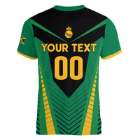 Custom Jamaica 2026 Cricket Kingsmen Women V-Neck T-Shirt We Are Tallawah