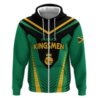 Custom Jamaica 2026 Cricket Kingsmen Zip Hoodie We Are Tallawah