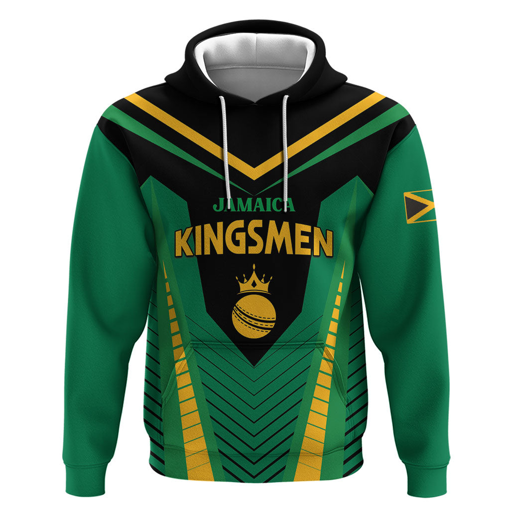 Custom Jamaica 2026 Cricket Kingsmen Zip Hoodie We Are Tallawah