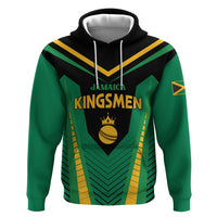 Custom Jamaica 2026 Cricket Kingsmen Zip Hoodie We Are Tallawah