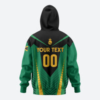 Custom Jamaica 2026 Cricket Kingsmen Zip Hoodie We Are Tallawah