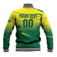 Custom Brazil 2026 World Football Baseball Jacket Selecao Champions
