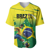 Custom Brazil 2026 World Football Baseball Jersey Selecao Champions