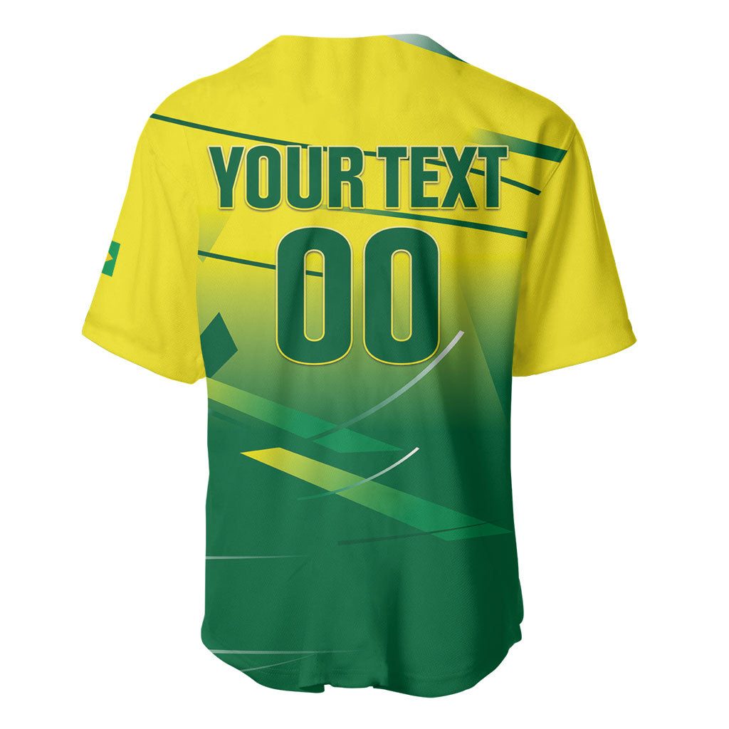 Custom Brazil 2026 World Football Baseball Jersey Selecao Champions
