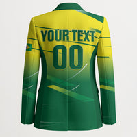 Custom Brazil 2026 World Football Blazer Selecao Champions