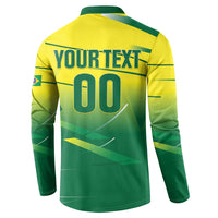 Custom Brazil 2026 World Football Button Sweatshirt Selecao Champions
