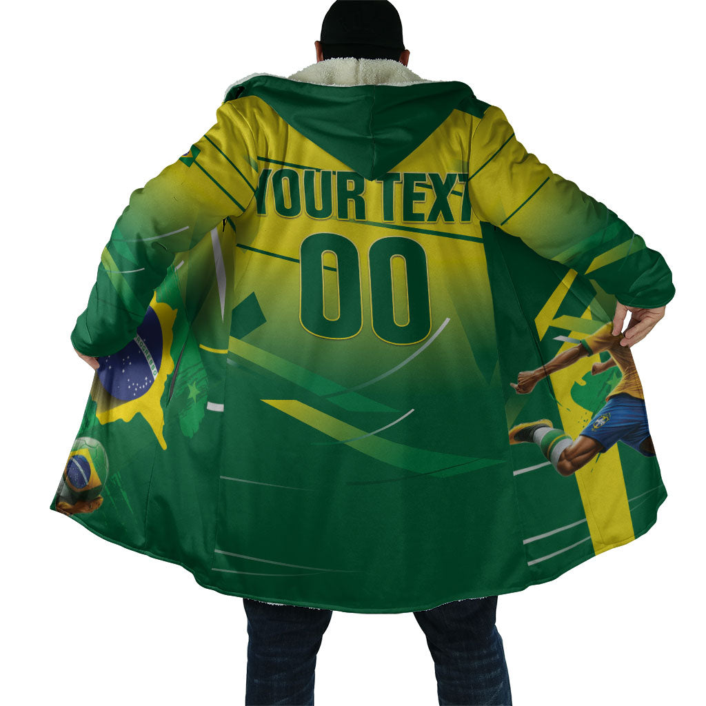 Custom Brazil 2026 World Football Cloak Selecao Champions