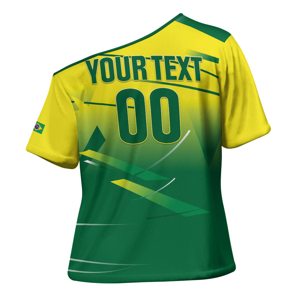 Custom Brazil 2026 World Football Cross Shoulder Shirt Selecao Champions