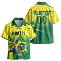 Custom Brazil 2026 World Football Kid Hawaiian Shirt Selecao Champions LT01