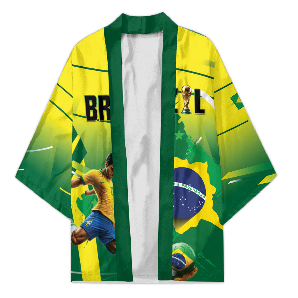 Custom Brazil 2026 World Football Kimono Selecao Champions