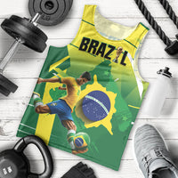 Custom Brazil 2026 World Football Men Tank Top Selecao Champions