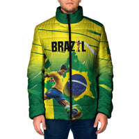 Custom Brazil 2026 World Football Padded Jacket Selecao Champions