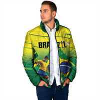 Custom Brazil 2026 World Football Padded Jacket Selecao Champions