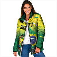 Custom Brazil 2026 World Football Padded Jacket Selecao Champions