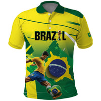 Custom Brazil 2026 World Football Polo Shirt Selecao Champions