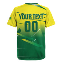 Custom Brazil 2026 World Football Rugby Jersey Selecao Champions