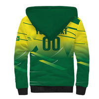 Custom Brazil 2026 World Football Sherpa Hoodie Selecao Champions