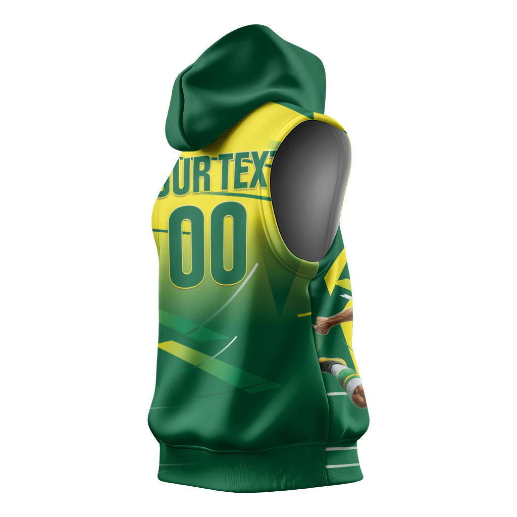 Custom Brazil 2026 World Football Sleeveless Hoodie Selecao Champions