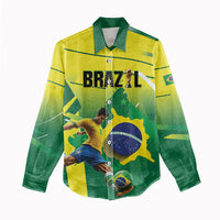Custom Brazil 2026 World Football Women Casual Shirt Selecao Champions