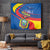 Ecuador Independence Day Tapestry Dios patria y libertad - Wonder Print Shop