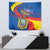 Ecuador Independence Day Tapestry Dios patria y libertad - Wonder Print Shop
