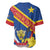 Congo DR Baseball Jersey Coat Of Arms Leopard Pattern - Wonder Print Shop