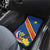 Congo DR Car Mats Coat Of Arms Leopard Pattern - Wonder Print Shop