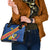 Congo DR Shoulder Handbag Coat Of Arms Leopard Pattern