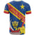 Congo DR T Shirt Coat Of Arms Leopard Pattern - Wonder Print Shop