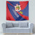 Liechtenstein Tapestry Coat Of Arms Blue Red Color - Wonder Print Shop