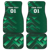 Ireland 2024 Rugby Car Mats Irish Shamrock Celtic Cross - Wonder Print Shop
