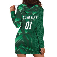 Ireland 2024 Rugby Hoodie Dress Irish Shamrock Celtic Cross - Wonder Print Shop