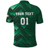 Ireland 2024 Rugby Polo Shirt Irish Shamrock Celtic Cross - Wonder Print Shop