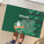 Ireland 2024 Rugby Rubber Doormat Irish Shamrock Celtic Cross - Wonder Print Shop