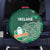 Ireland 2024 Rugby Spare Tire Cover Irish Shamrock Celtic Cross - Wonder Print Shop