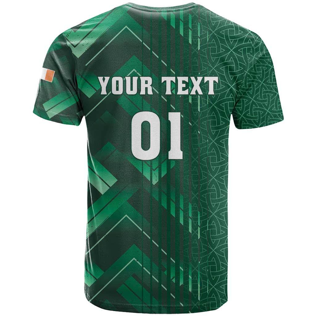 Ireland 2024 Rugby T Shirt Irish Shamrock Celtic Cross - Wonder Print Shop